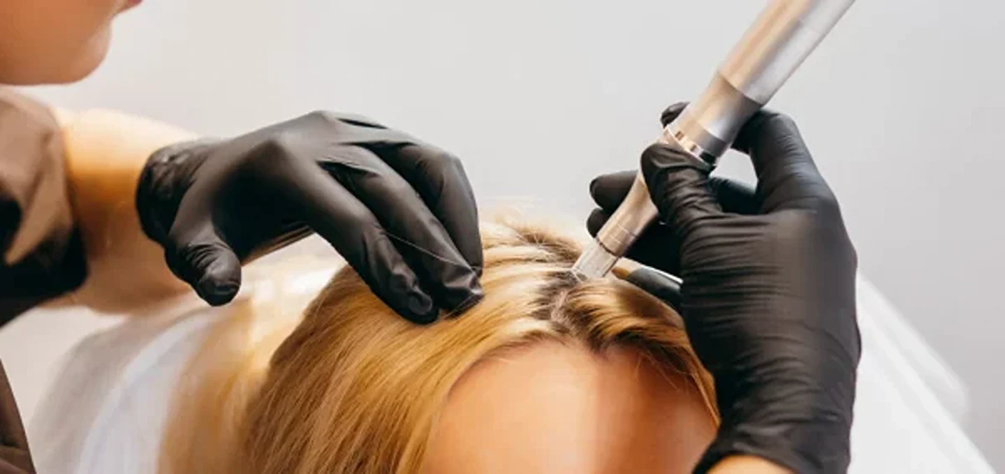 hair Microneedling with PRP